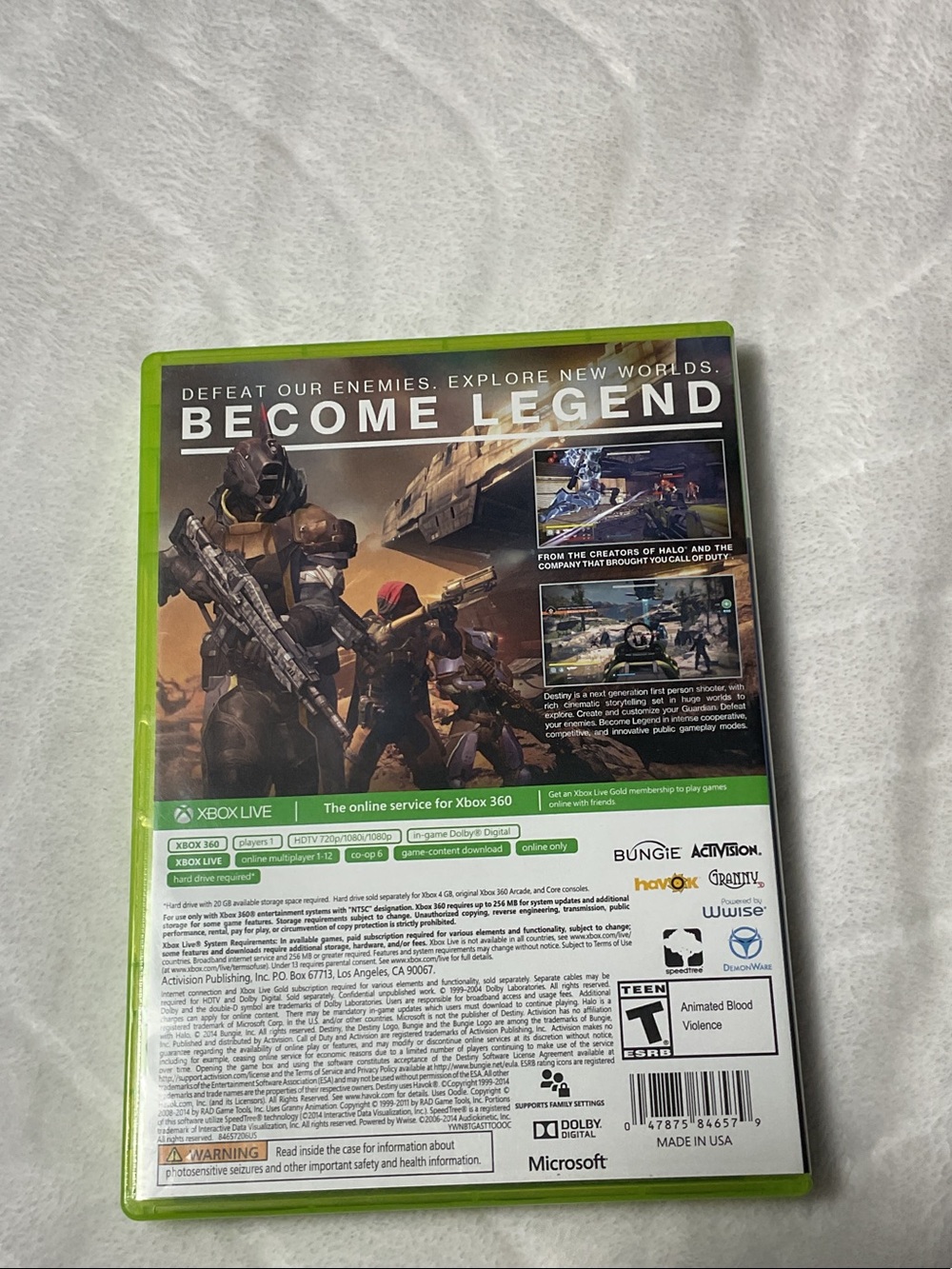 Microsoft Xbox 360 Destiny - Picture 2 of 3